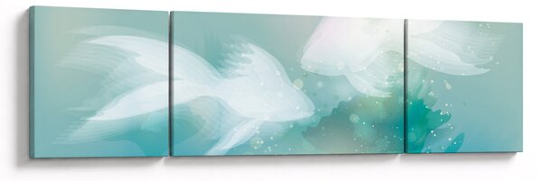 Obraz - Rybki (170x50 cm)