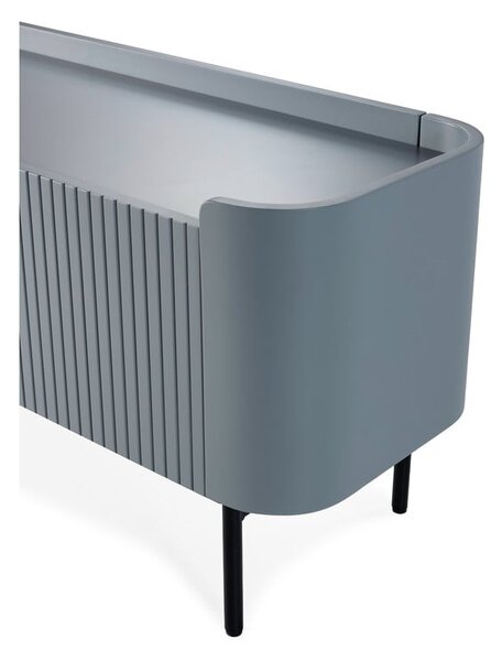 Szaroniebieska szafka pod TV 180x55x40 cm Willa – MOME