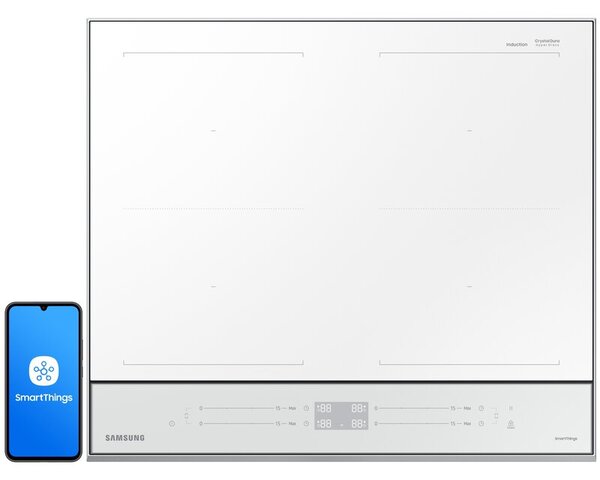 Płyta indukcyjna SAMSUNG BESPOKE Slim Fit NZ64B5067YH U2 Panel Biały