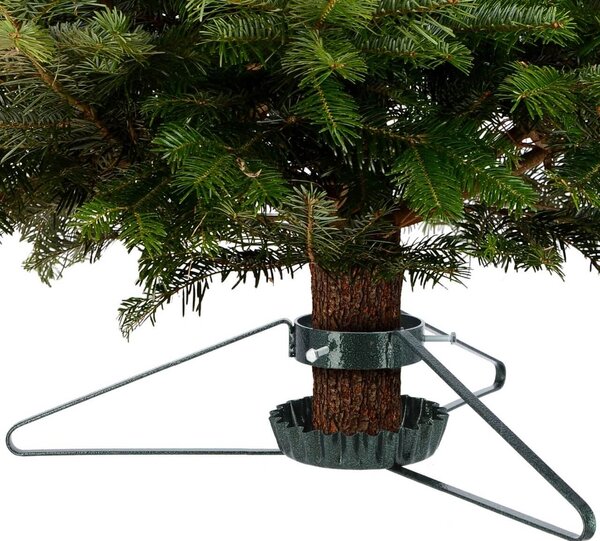 Metalowy stojak na choinkę 66cm zielony