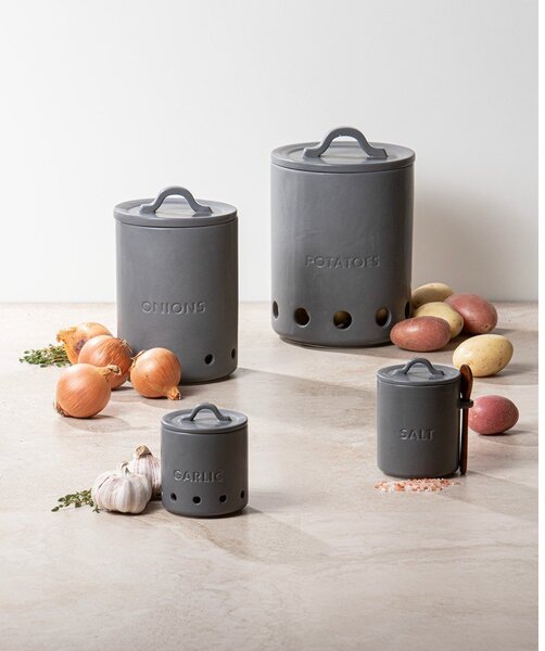 Ceramiczny pojemnik na cebulę i czosnek Essentials – Ladelle