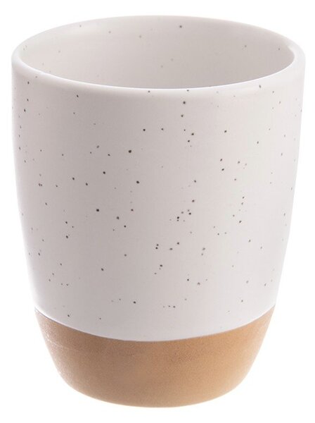 Kremowe ceramiczne filiżanki na espresso zestaw 6 szt. 90 ml Statek – Orion