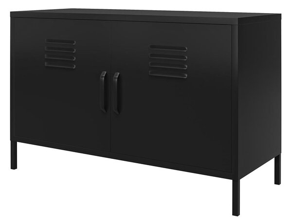 Czarna metalowa szafka 100x64x40 cm Mission District – Støraa
