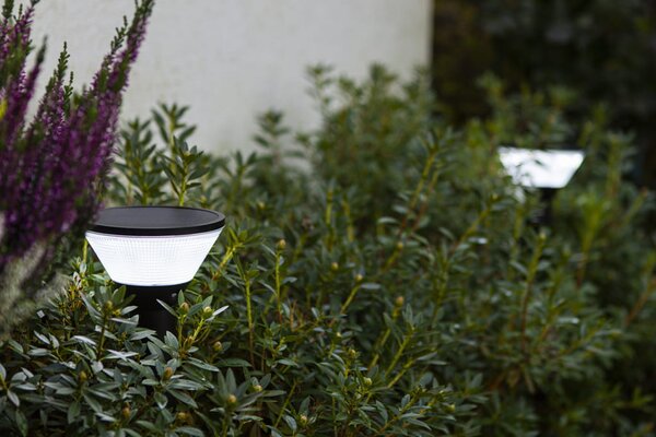 KARLO 6935802012 słupek ogrodowy solarny LED 6,8W RGB CCT IP44 sterowanie aplikacją
