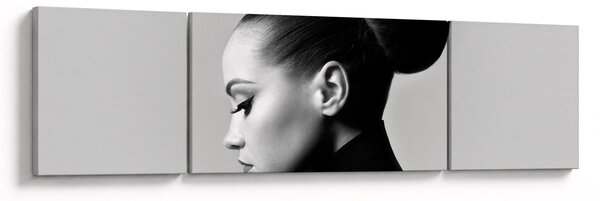 Obraz - Profil pięknej kobiety (170x50 cm)