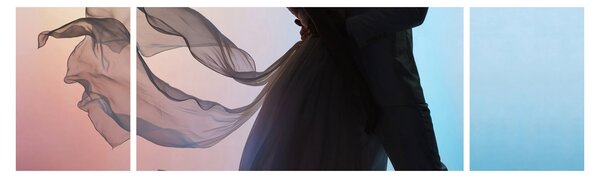 Obraz - Tańcząca para (170x50 cm)