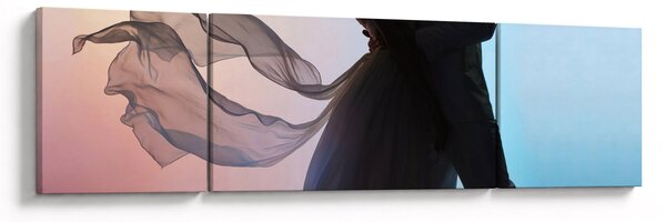 Obraz - Tańcząca para (170x50 cm)