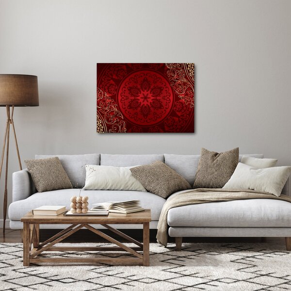Obraz - Złote mandale (70x50 cm)