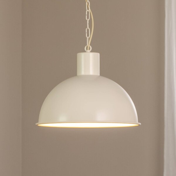 Lampa wisząca Emoti Argon, możliwość ściemniania, kremowy / amber, salon / jadalnia, metal, industrialny