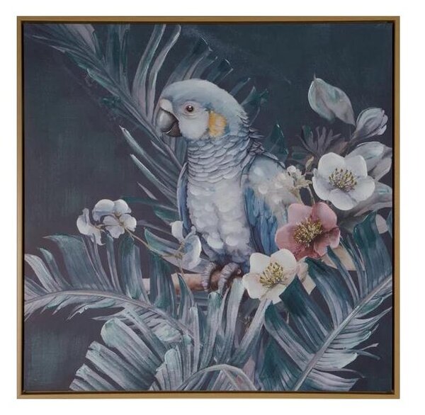 Obraz EUROFIRANY 440414 62 x 62 cm Granatowy