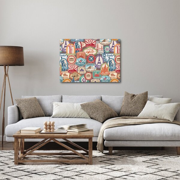 Obraz podróżnika (70x50 cm)