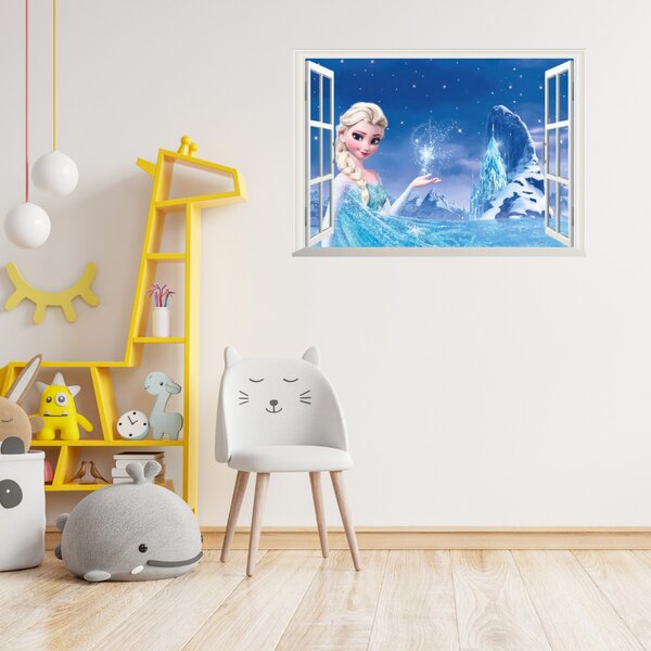 PIPPER | Naklejka na ścianę "Elsa 3D" 50x70 cm