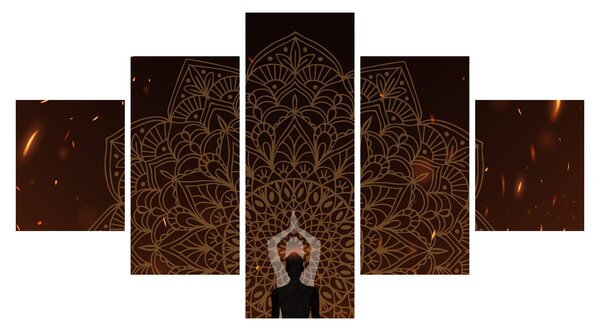 Obraz - Medytacja (125x70 cm)