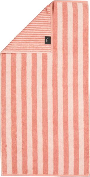 Ręcznik Cawo Reverse Stripes Rouge
