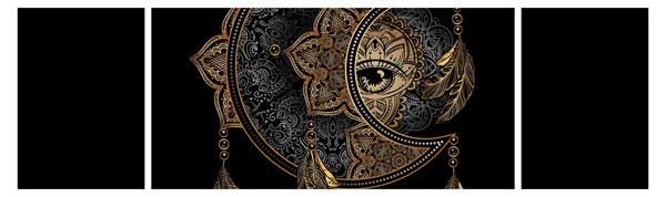 Obraz - Magiczne oko (170x50 cm)
