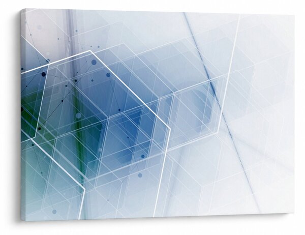 Obraz - Kształty geometryczne (70x50 cm)