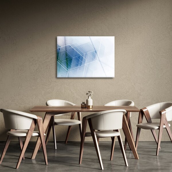 Obraz - Kształty geometryczne (70x50 cm)