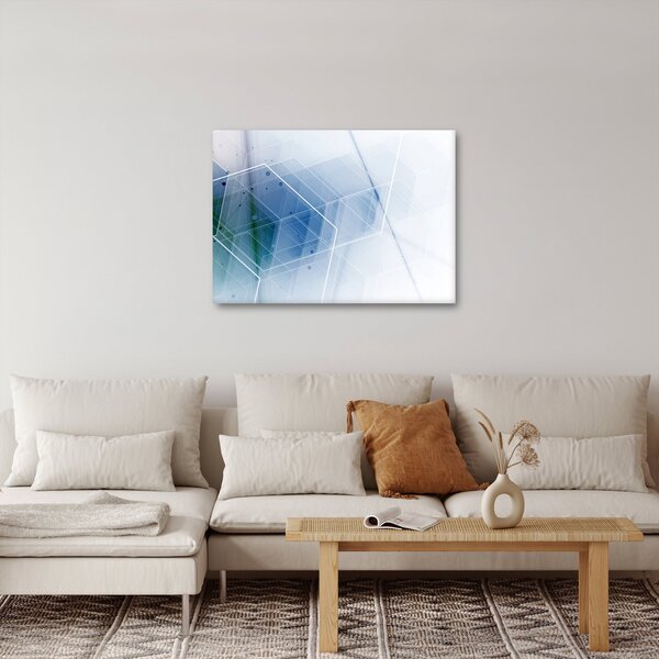 Obraz - Kształty geometryczne (70x50 cm)