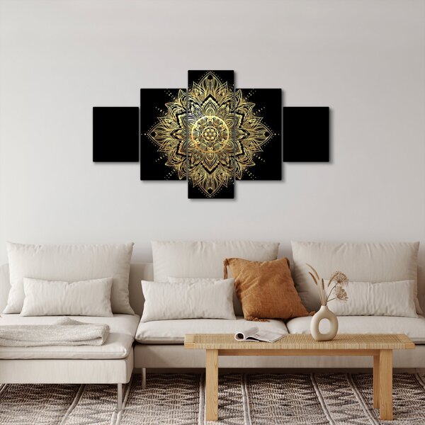 Obraz - Mandala bogactwa (125x70 cm)