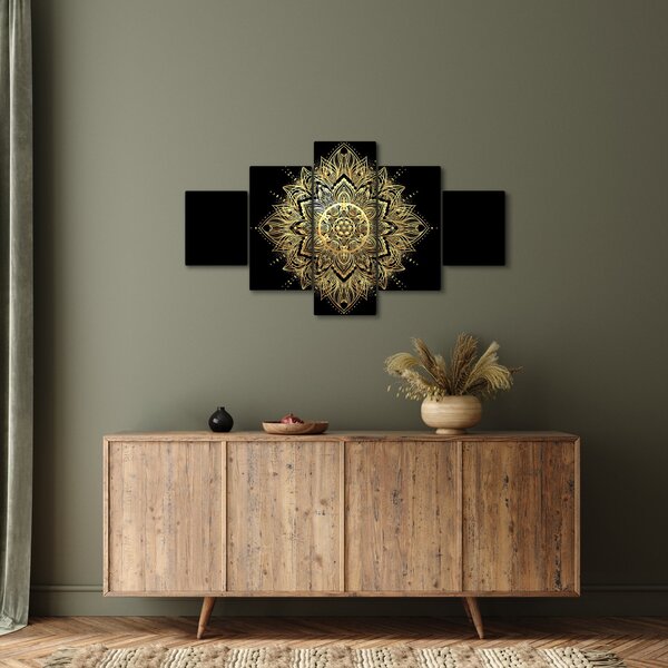 Obraz - Mandala bogactwa (125x70 cm)
