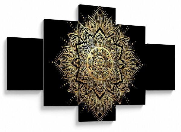 Obraz - Mandala bogactwa (125x70 cm)