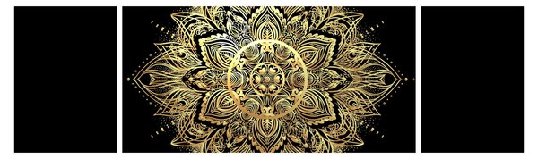 Obraz - Mandala bogactwa (170x50 cm)
