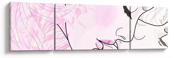 Obraz - Pocałunek (170x50 cm)