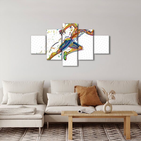 Obraz - Biegacz (125x70 cm)