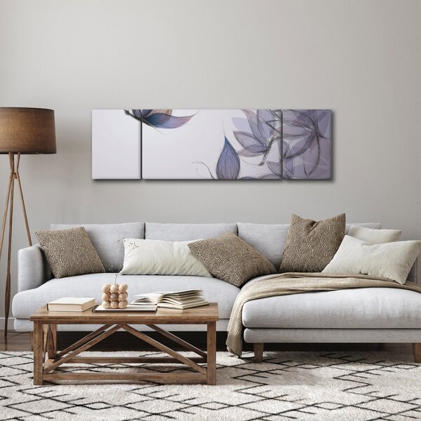 Obraz - Rysowanie motyli (170x50 cm)