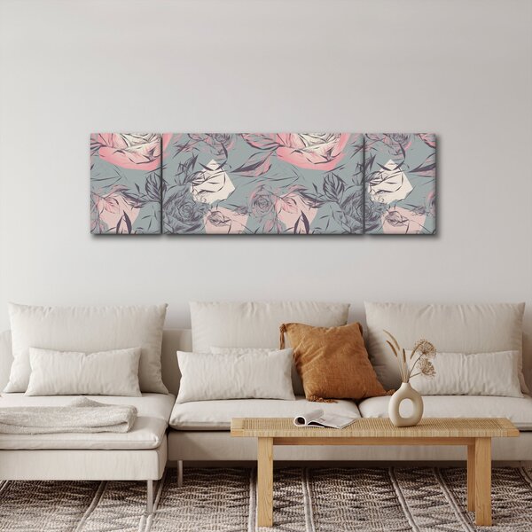 Obraz - Róża (170x50 cm)