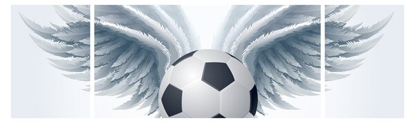 Obraz - Balon ze skrzydłami (170x50 cm)