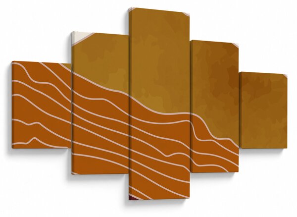 Obraz - Zachód słońca (125x70 cm)
