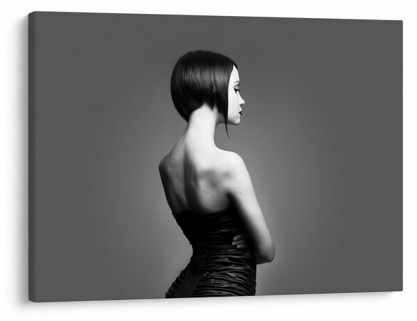 Obraz eleganckiej kobiety (70x50 cm)