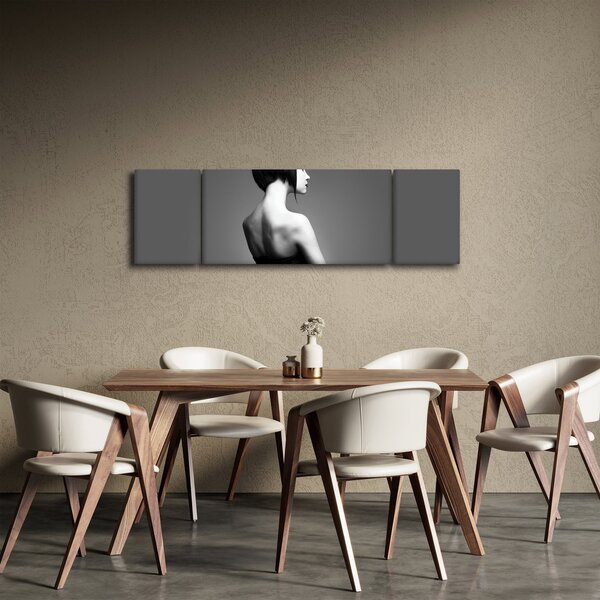 Obraz eleganckiej kobiety (170x50 cm)
