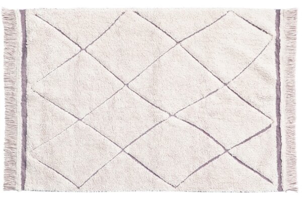 Bawełniany dywan z frędzlami RUGCYCLED Bereber 140x200