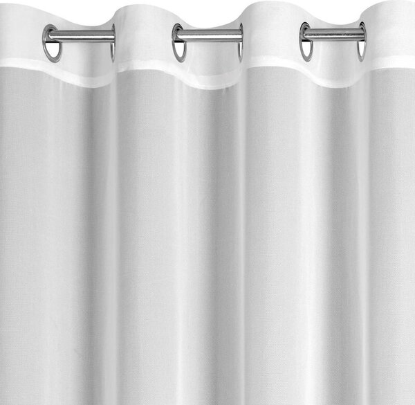 Firana gotowa EUROFIRANY Tina 140 x 270 cm BiaÅy