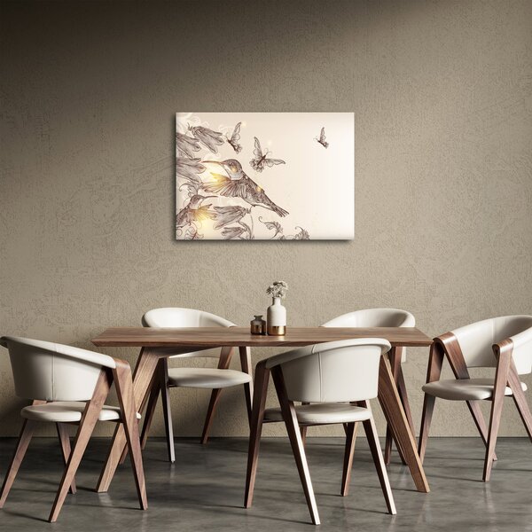 Obraz - Kolibry (70x50 cm)