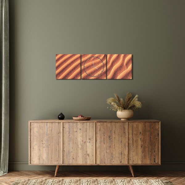 Obraz pustyni (z zegarem) (90x30 cm)