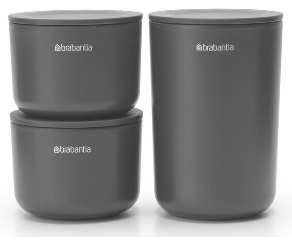 Zestaw akcesoriów łazienkowych BRABANTIA ReNew Ciemnoszary