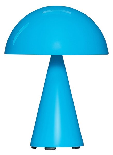Niebieska lampa stołowa LED ze ściemniaczem (wysokość 20 cm) Mush – Hübsch