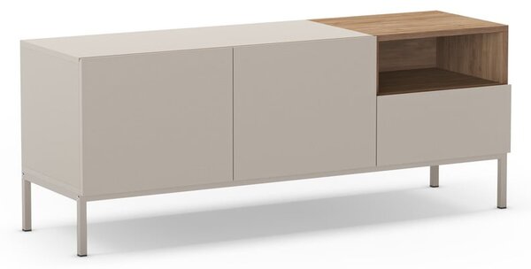 Kremowa szafka pod TV 140x55 cm Cailin – Marckeric