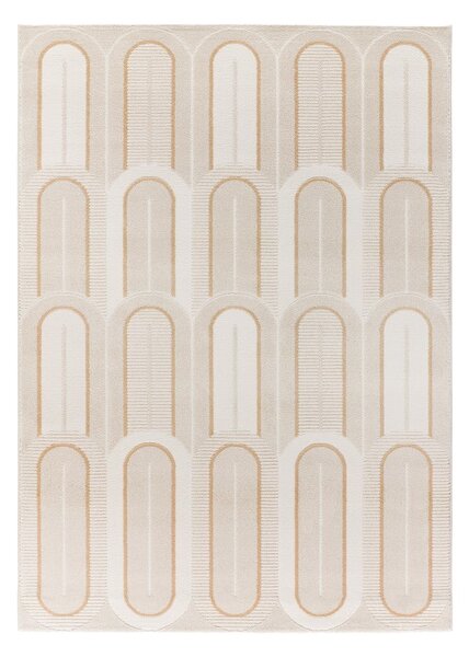 Kremowy dywan 80x150 cm Flora – Universal