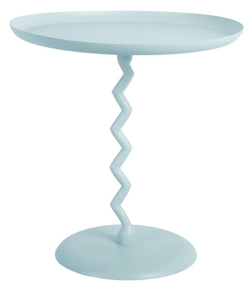Metalowy okrągły stolik ø 40 cm Zig Zag – Leitmotiv