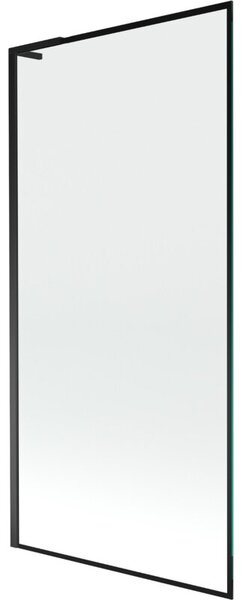 Mexen Next L parawan nawannowy 1-skrzydłowy 90 x 150 cm, czarna ramka, czarny - 895-090-000-03-70-70