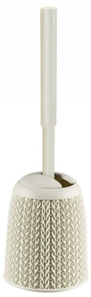 Szczotka WC CURVER Knit 235055 Kremowy