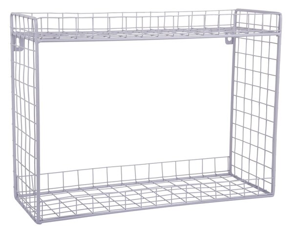 Fioletowa wielopoziomowa stalowa półka 40 cm Reja – PT LIVING