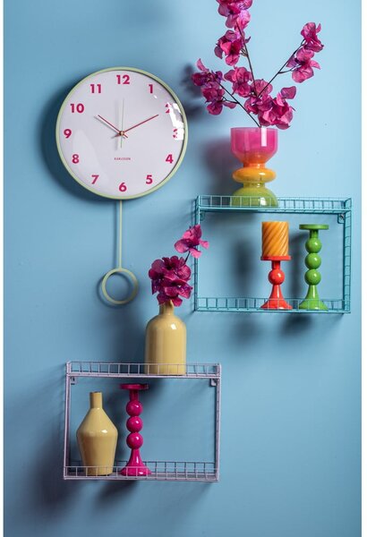 Fioletowa wielopoziomowa stalowa półka 40 cm Reja – PT LIVING