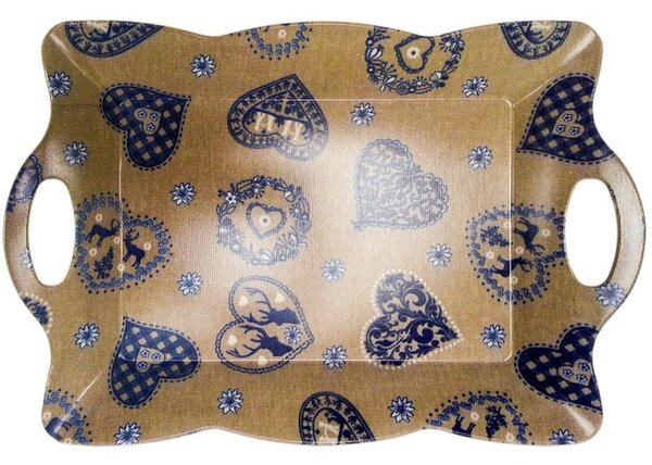Taca VIVENZI Blue Heart (45 x 31 cm)