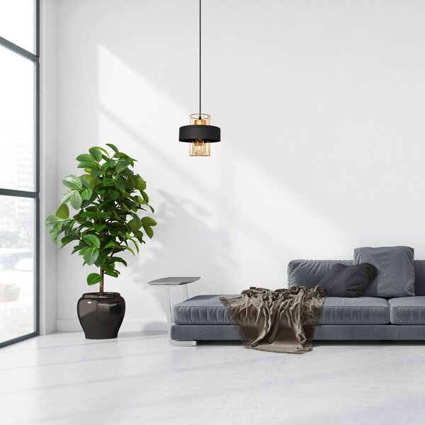 Lampa wisząca VOLTA W-KM 1377/1 BK+BR