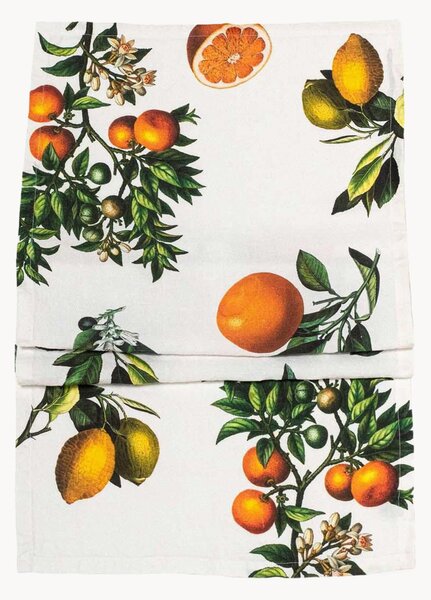 Bieżnik z lnu Citrus